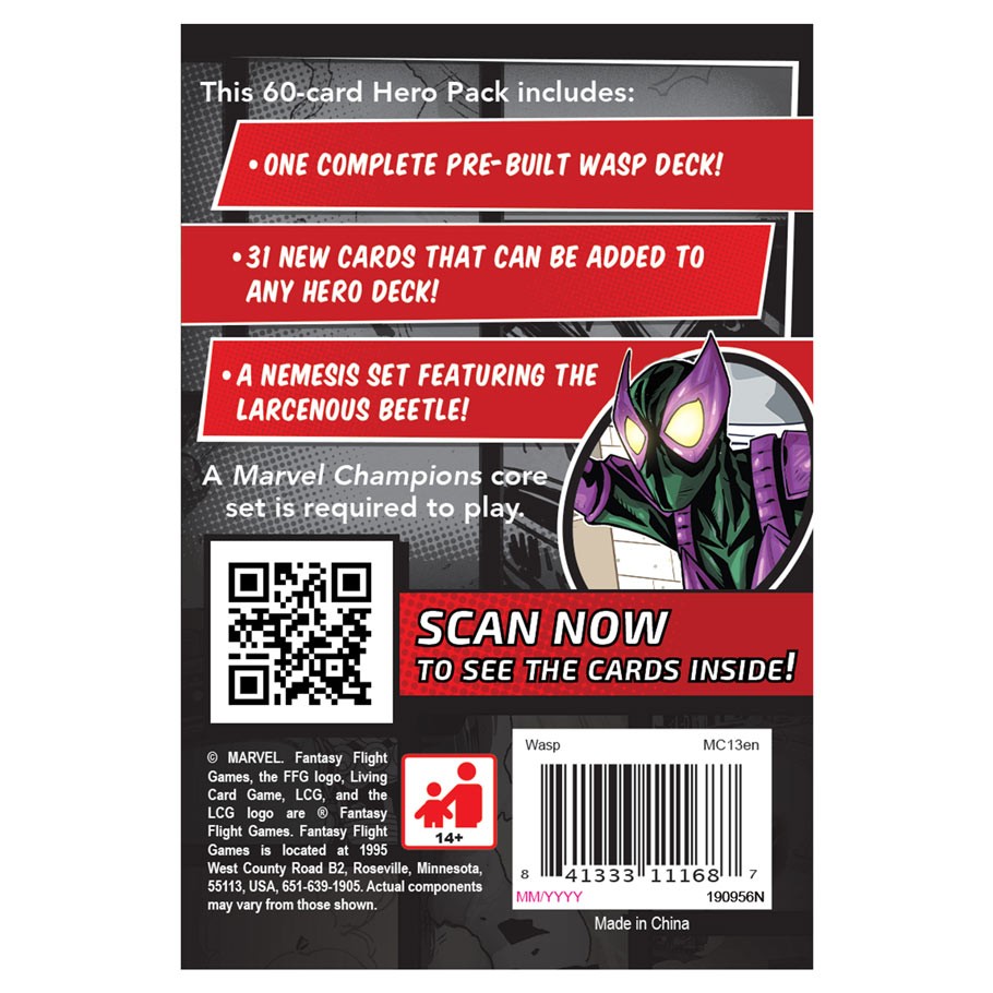 Marvel Champions : The Card Game - Wasp Hero Pack